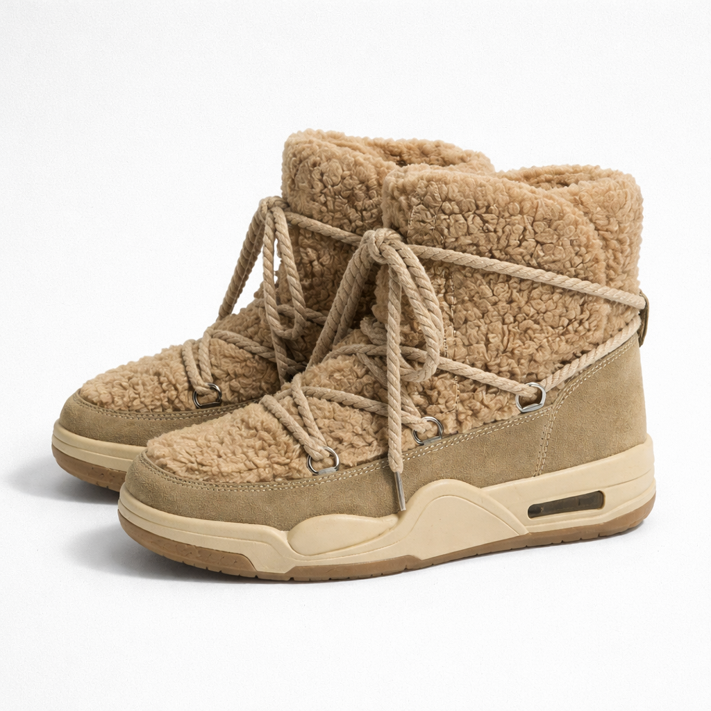 Botas Beige Urban WarmLine para Mujer