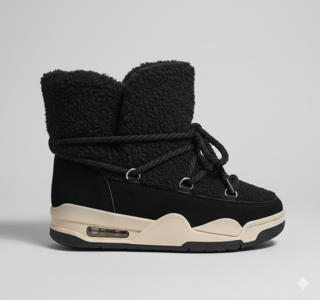 Botas Negras de Invierno Urban WarmLine para Mujer