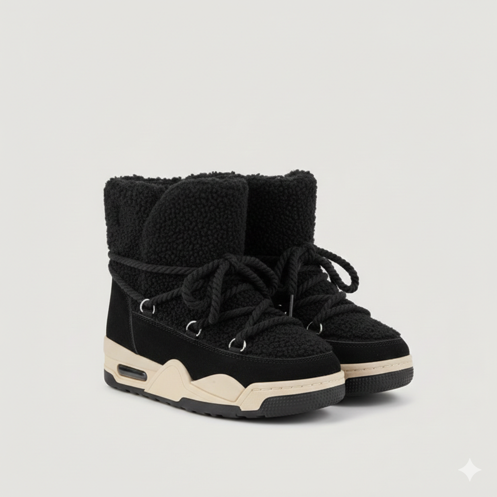 Botas Negras de Invierno Urban WarmLine para Mujer