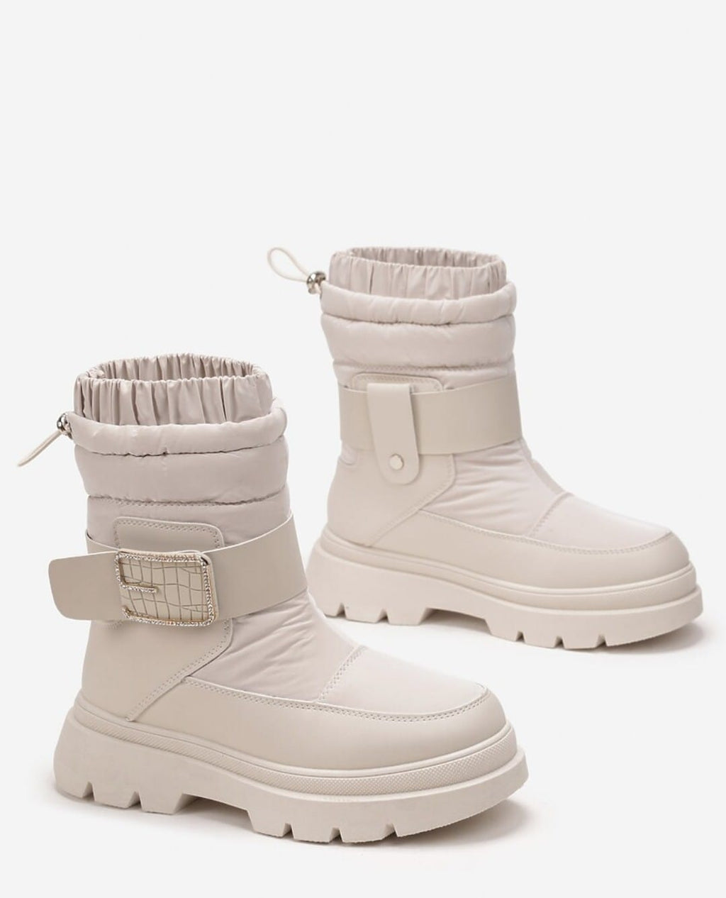 Botas Beige Impermeables Urban Shield para Mujer – Aptas para Nieve