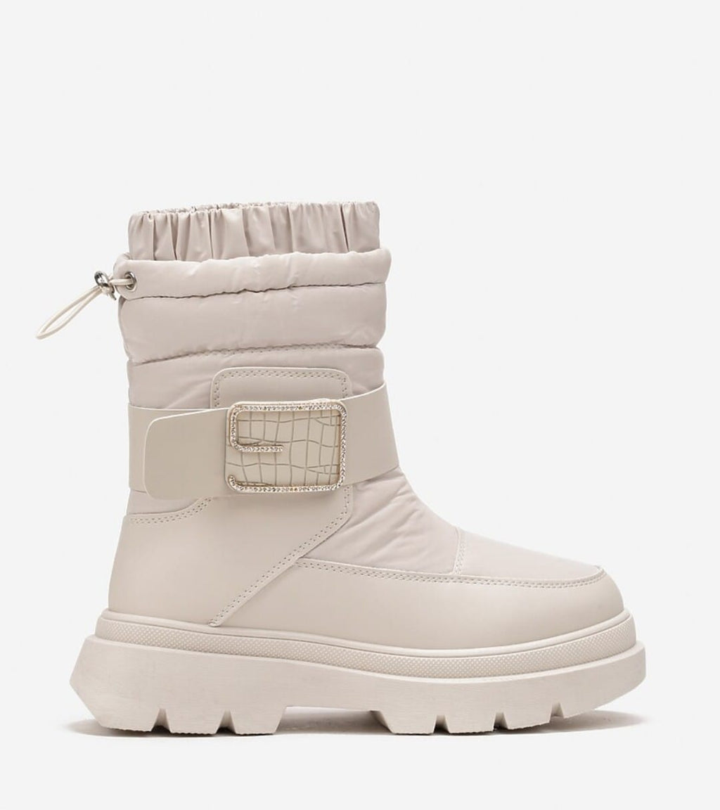 Botas Beige Impermeables Urban Shield para Mujer – Aptas para Nieve