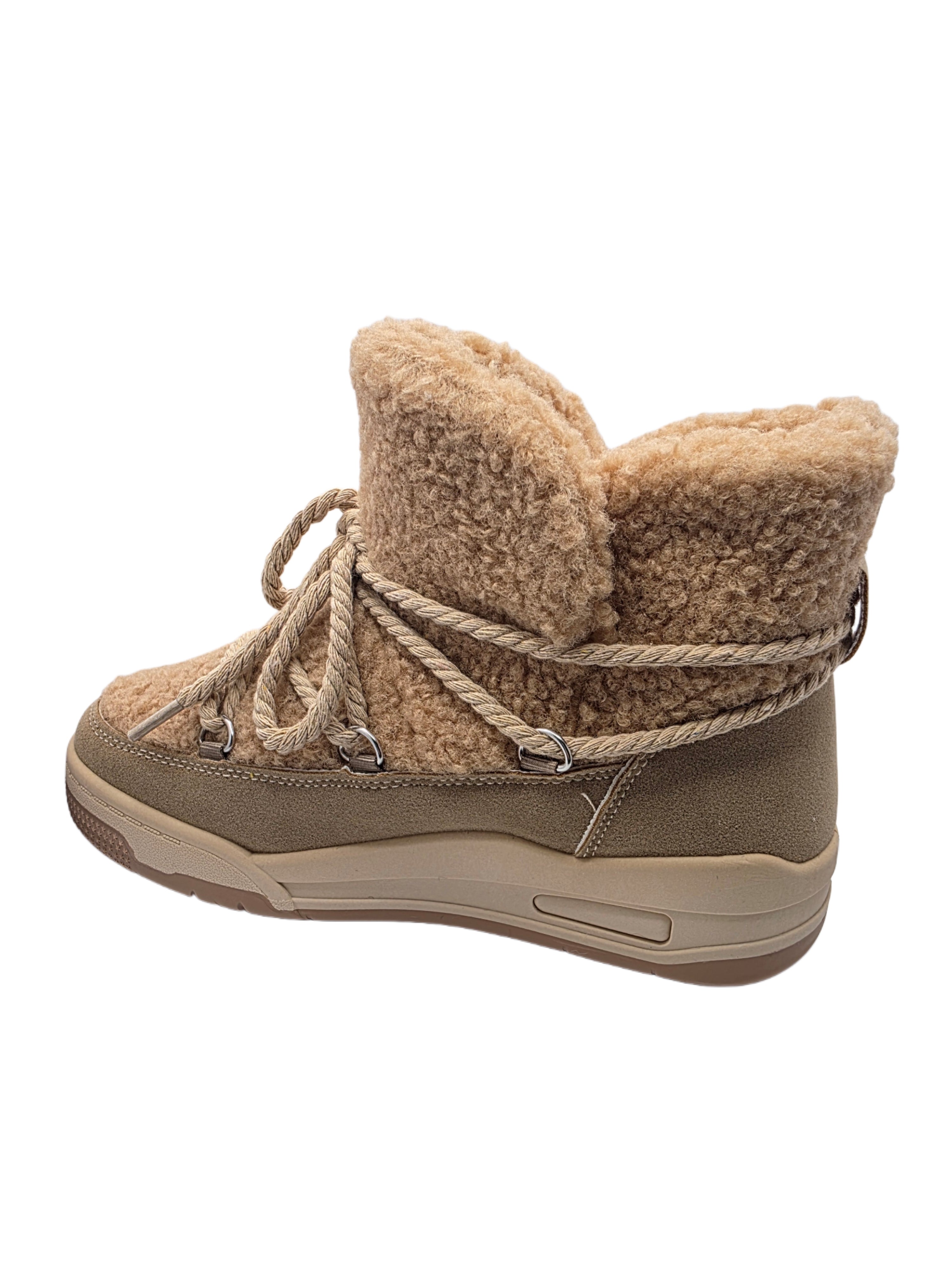 Botas Beige Urban WarmLine para Mujer