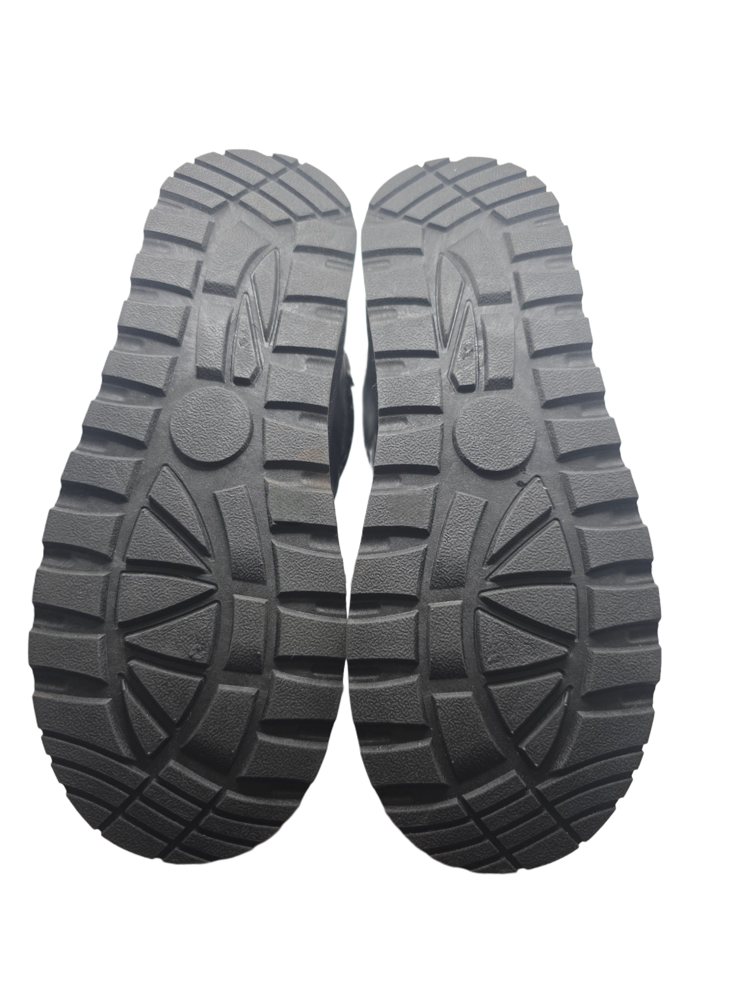 Botas de Nieve Impermeables Negras con Plataforma – Forradas de Pelo y Antideslizantes