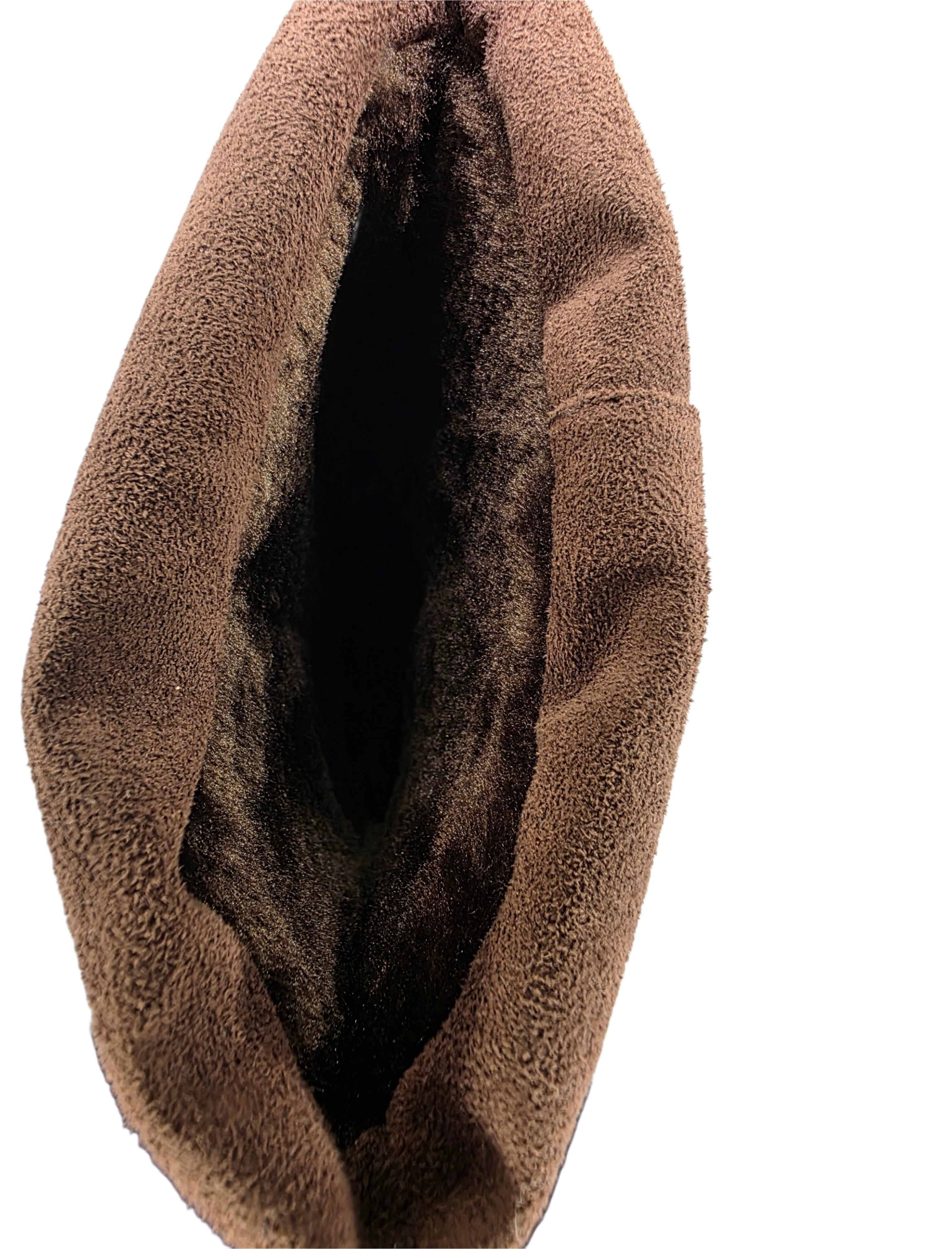 Botas Marrones Suede Fringe para Mujer