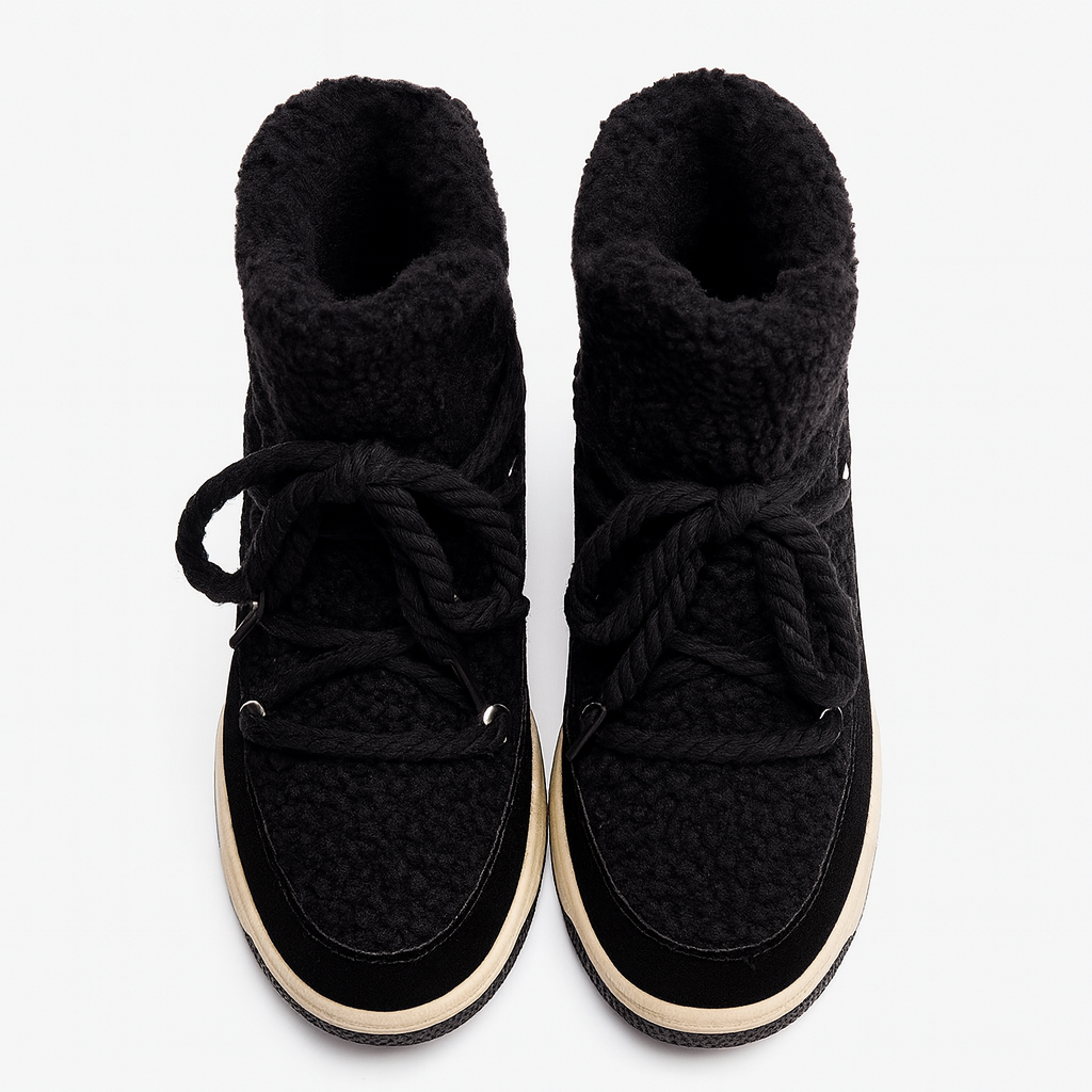 Botas Negras de Invierno Urban WarmLine para Mujer