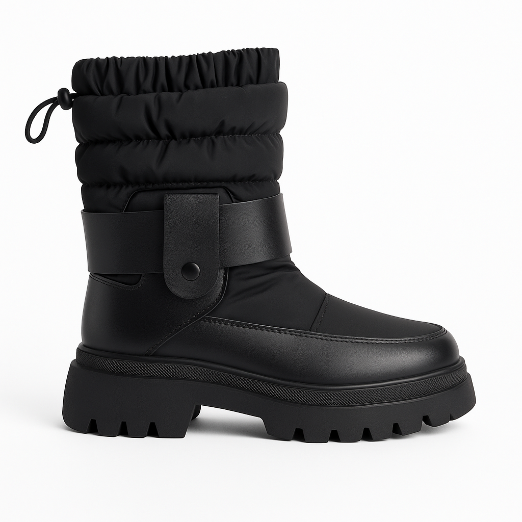 Botas Negras Impermeables Urban Shield para Mujer – Aptas para Nieve
